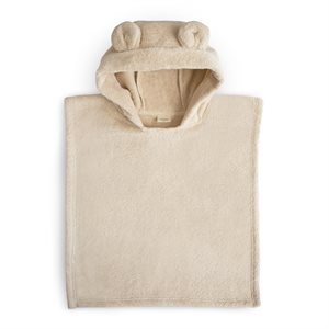 Mushie Poncho Towel - Bear Fog